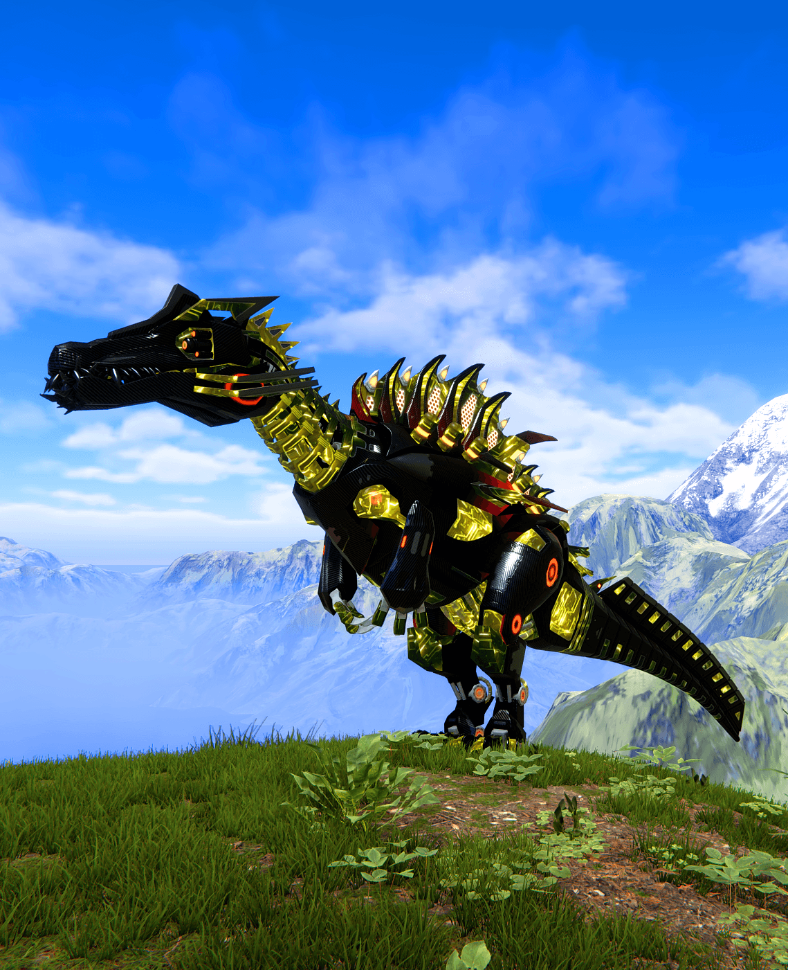 龙岛异兽-深海脊背